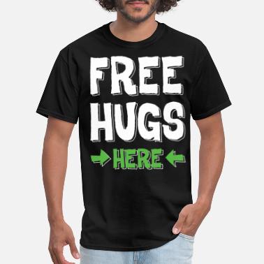Funny Birthday Gift Funny Adult Top Free Hugs Terms And Conditions T-Shirt 