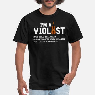 Girl Musician T-Shirt Funny Women Viola 