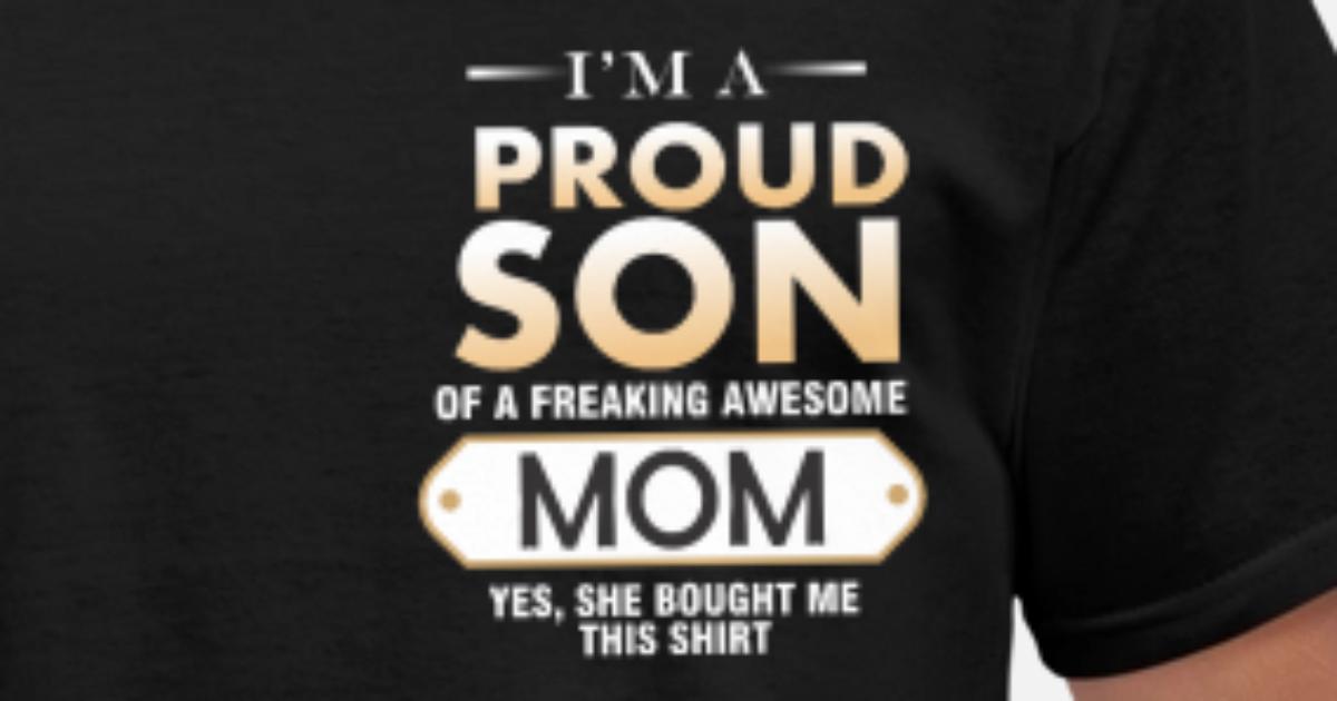 Son Shirts / Mom Son Shirts / Son Mom Shirts' Men's T-Shirt | Spreadshirt