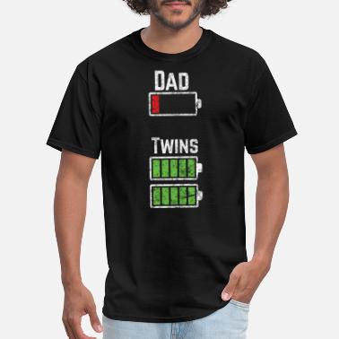 vier het ouderschap van een tweeling Twin DAD of Twin MOM "TWINSANE" Geweldig t-shirt voor moeders of vaders van tweelingen Kleding Gender-neutrale kleding volwassenen Tops & T-shirts T-shirts 