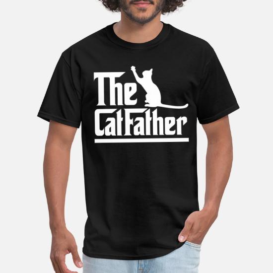 The Catfather T Shirt 16 Different Colours To Choose From 