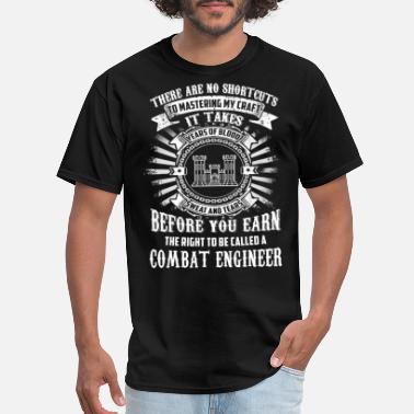 Ynqkakqopols US Army Combat Engineer Veteran Shirt Mens Polo Shirts 