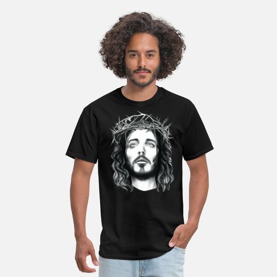 One in the City Mary Jesus God Crown H T-Shirt,Homme,Blanc,t Shirt Homme 