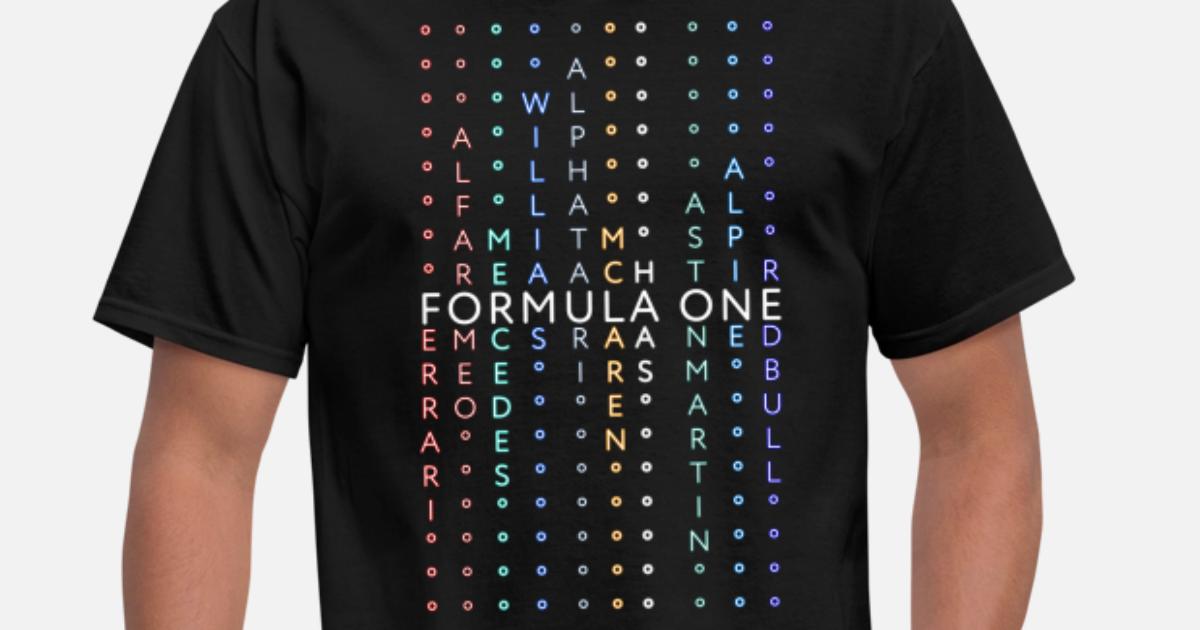Formula 1 teams crossword' Men's T-Shirt | Spreadshirt