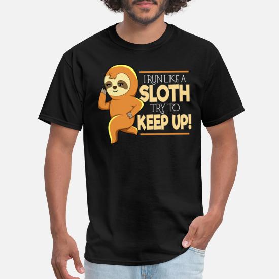 I Run Like A Sloth Try To Keep Up Kawaii Anime Jap' Men's T-Shirt |  Spreadshirt