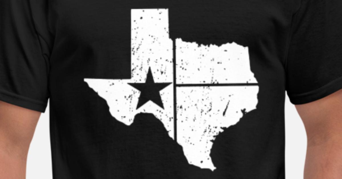 Threadrock Kids Texas Text and State Flag Youth T-shirt Texan Pride USA 