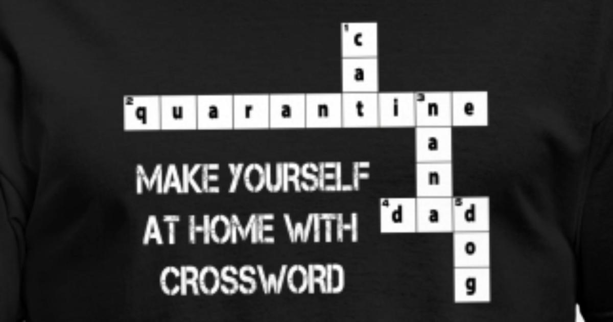 Secret crossword clue' Men's T-Shirt | Spreadshirt