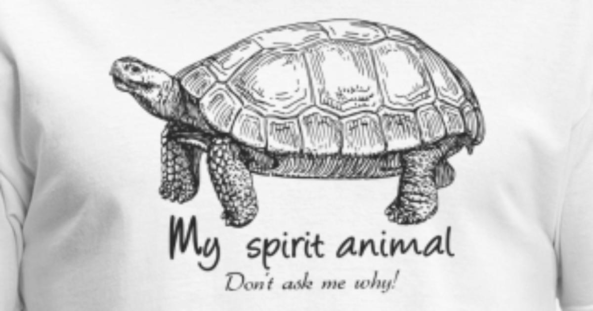 tortoise Spirit Animal' Men's T-Shirt | Spreadshirt