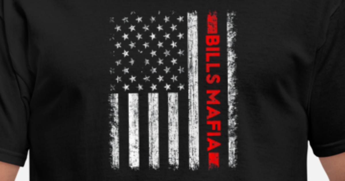 American Flag Bills Mafia Patriotic Buffalo' Men's T-Shirt