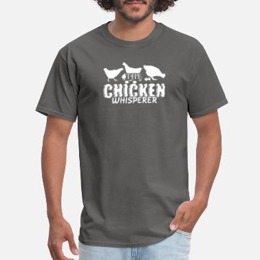 Pzenwts The Chicken Whisperer Popular Tee,Fashion Mens Personality Cool Soft T-Shirt 