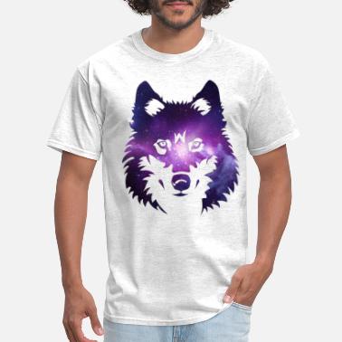 Galaxy Wolf - Men&#39;s T-Shirt