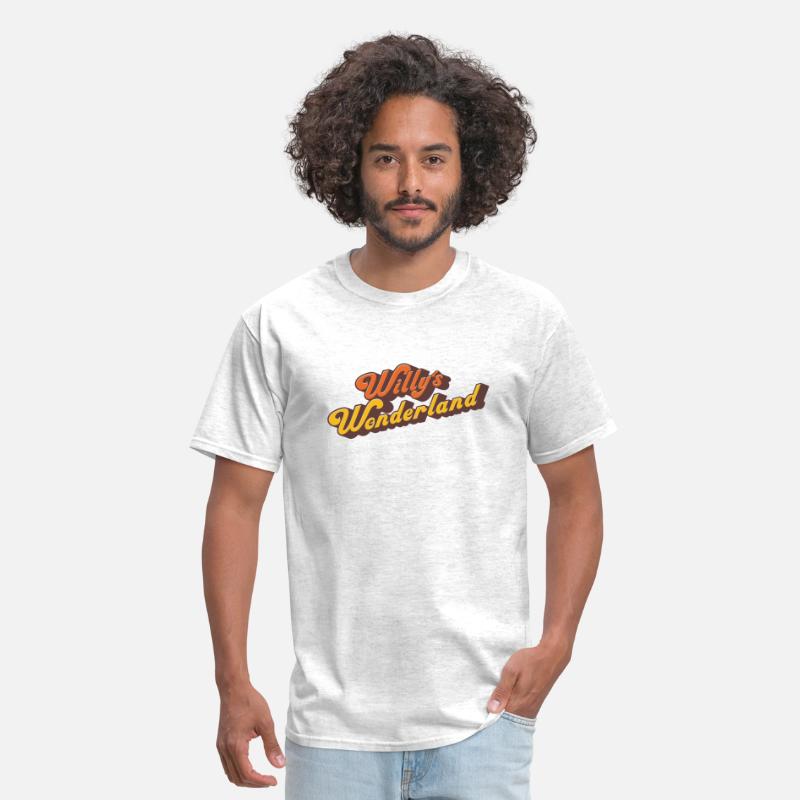 S-5XL Willys Wonderland Wall T-Shirt Gift idea For Fan Black Unisex T-Shirt 