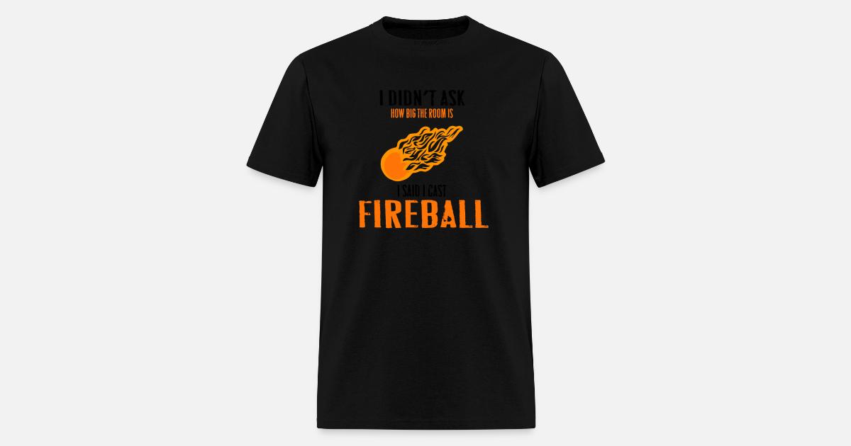 'Fireball gift nerd saying joke' Men's T-Shirt | Spreadshirt