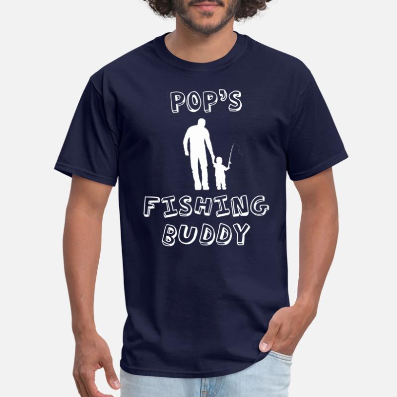 Shop Pops Fishing T Shirts Online Spreadshirt