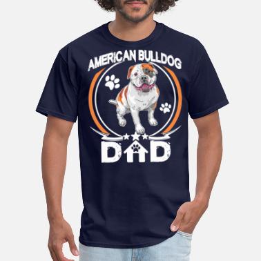 Mens American Bulldog US Flag CAMO 3/4 Sleeve Baseball Raglan T Shirt Animal Pet 