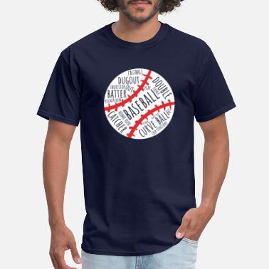 Baseball  Words T-Shirt