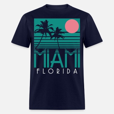 Miami Shirt Miami Palm Shirt Florida Shirts Travel Shirts Miami Trip Shirts Florida T-shirt