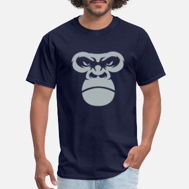 Gorilla affamato-ILLUSTRAZIONE T-shirt Uomo 