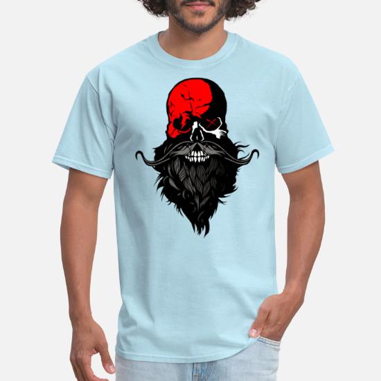 This Is My Beard It's Awesome Stylish Bearded Skull Mens T-Shirt