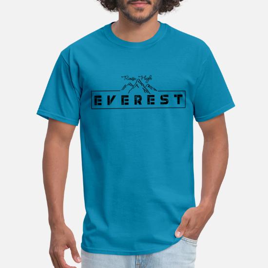 Trend t-Shirt,Mountain Nepal Everest Fashion Personality Customization 