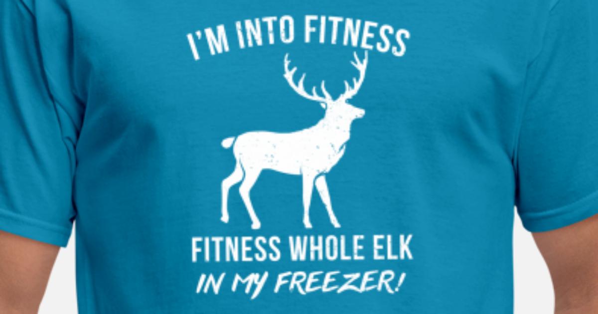 Funny Elk Hunter T-Shirt Men And Women Styles 