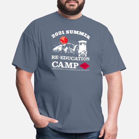 Details about   New 2021 Summer reeducation camp Logo T Shirt S-3XL 