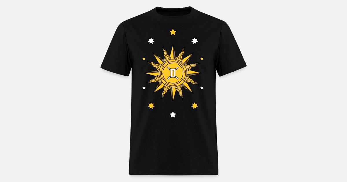 Gemini Sun Astrology Zodiac Sign - Born May June' Men's T ...