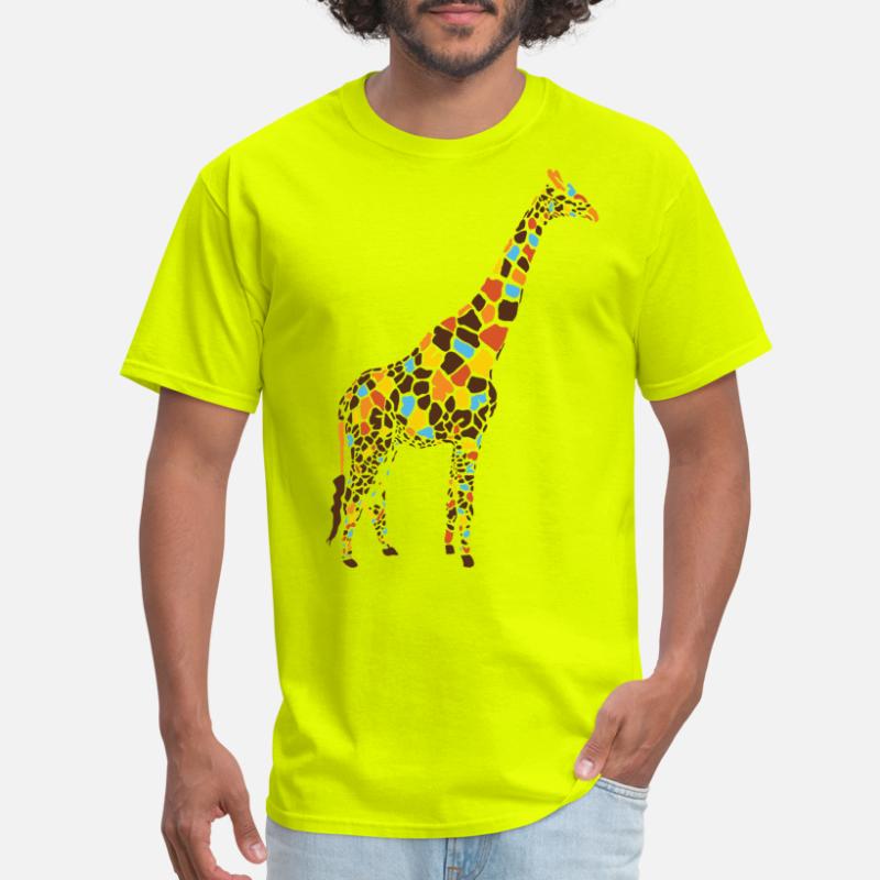 Giraffe Bunt Damen T-shirt XS-3XL