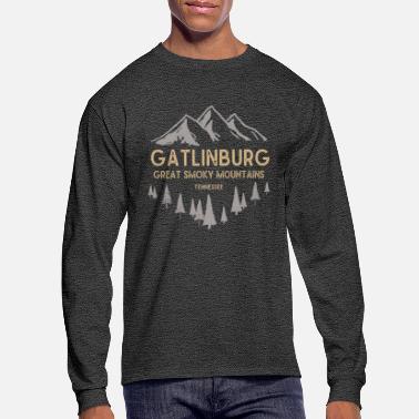 Mountain Gatlinburg Tennessee Great Smoky Mountains - Men&#39;s Longsleeve Shirt