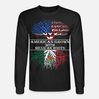 Tenacitee Toddlers American Grown with French Guianese Roots Long Sleeve T-Shirt