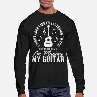 Guitar Long-Sleeved Shirts | Unique Designs | Spreadshirt