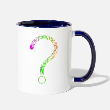 Question Mark Question mark - Two-Tone Mug