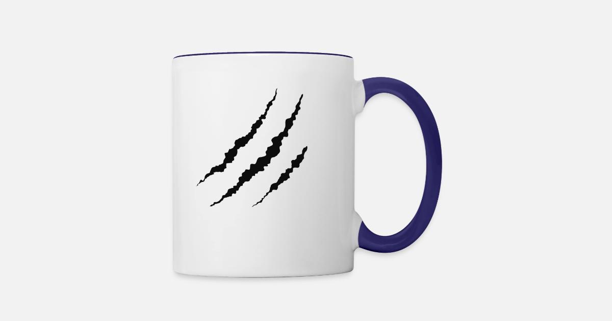 Wolverine Claws Two Tone Mug Spreadshirt