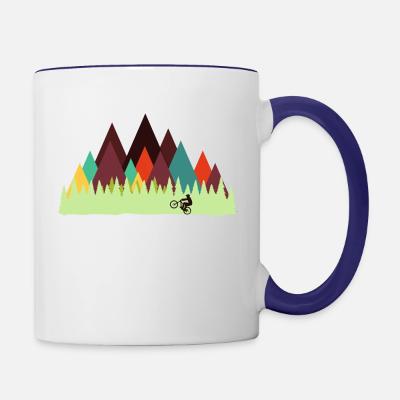 VTT - Tasse bicolore