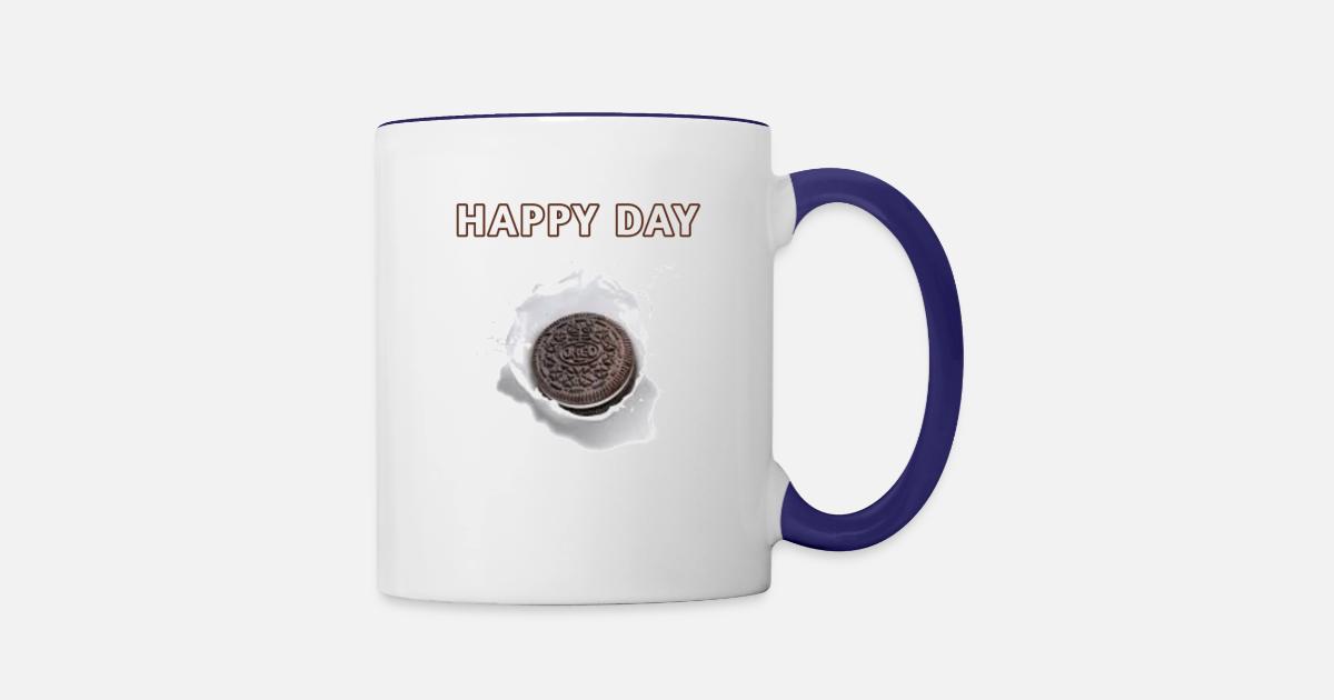Happy Day Chocolate Milk Shirts Tumblr Aesthetic Two Tone Mug Spreadshirt
