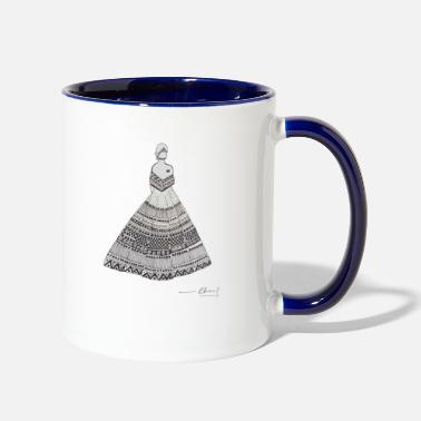 Gown Indian Gown - Two-Tone Mug
