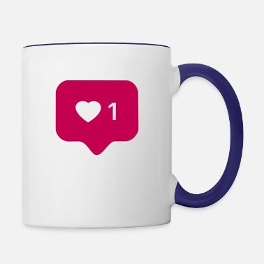instagram swag instagram like two tone mug - shop instagram gifts online spreadshirt