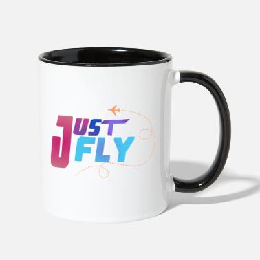 Just Fly Just Fly - Two-Tone Mug