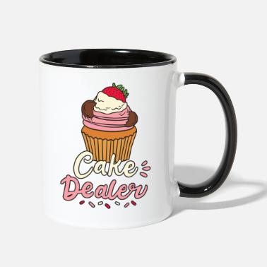 Baker Cake Baker Baking - Two-Tone Mug