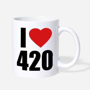 Smoke Weed I love 420 - Mug