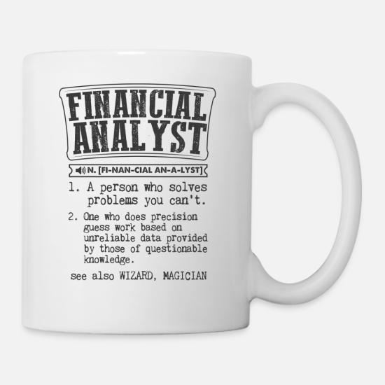 Financial Analyst Definition Gift Mug Mug Spreadshirt
