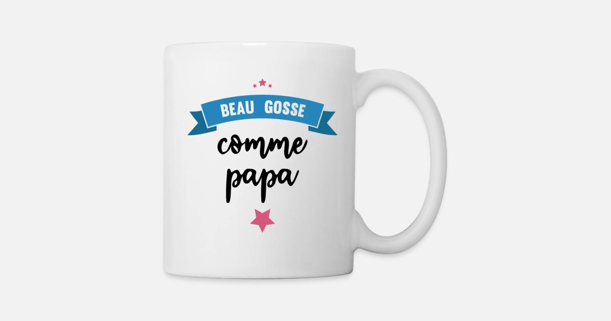 Beau Gosse Comme Papa Mug Spreadshirt