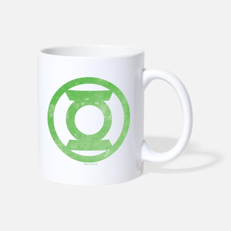 Logoshirt DC Comics-Super-héros-Green Lantern-Logo-Tasse-Tasse
