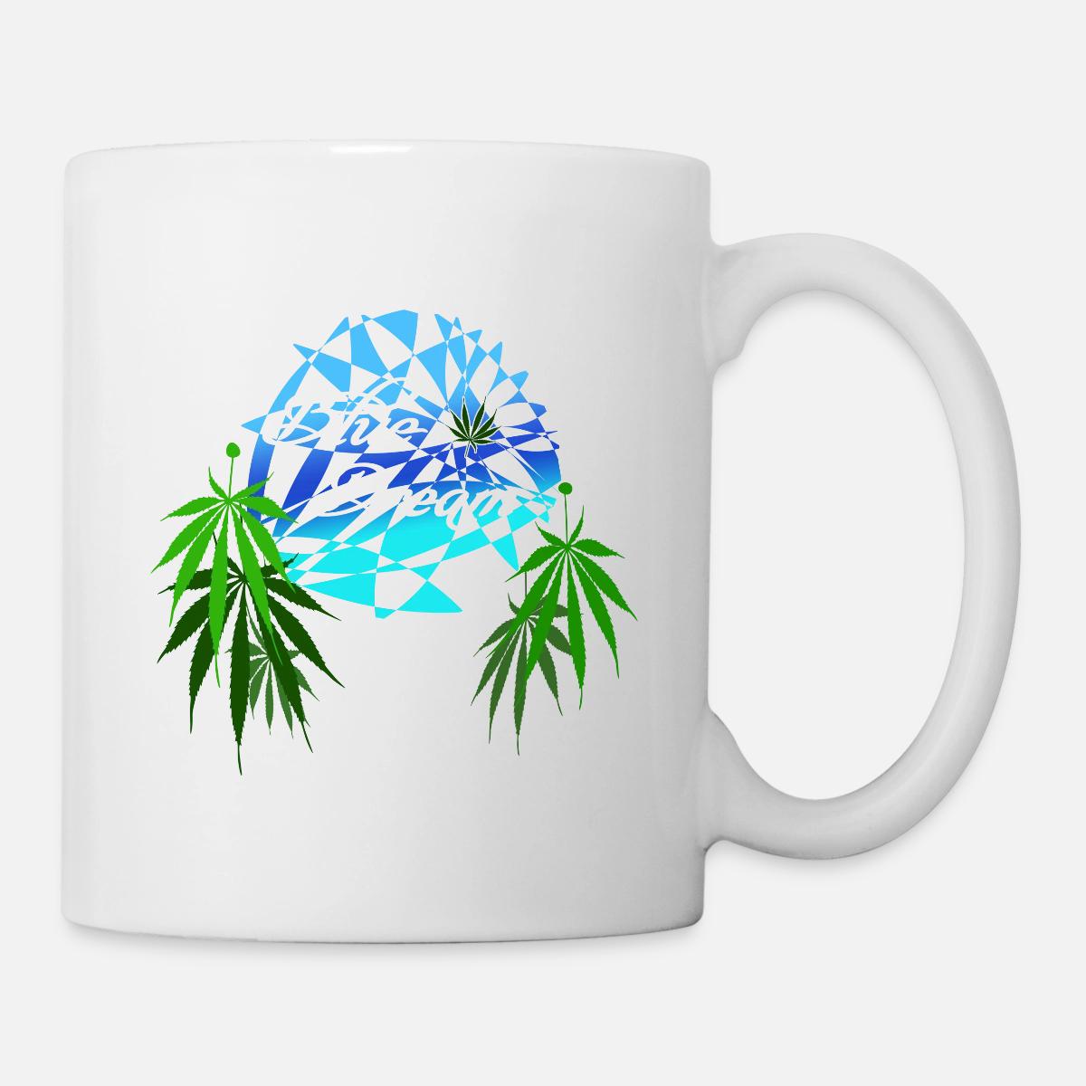 Cannabis Hybrid Blue Dream Strain Mug Spreadshirt
