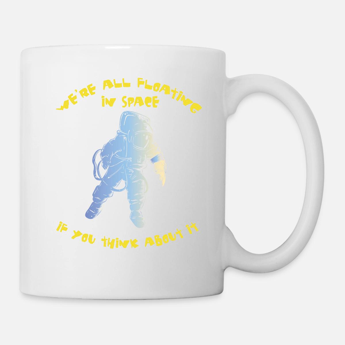Astronaut Science Space Travel Mug Spreadshirt
