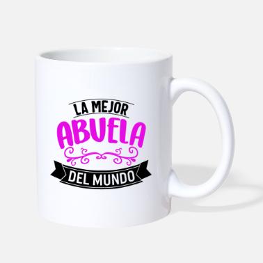 Mexican La Mejor Abuela Del Mundo Mug, Hispanic Grandma &amp; - Mug