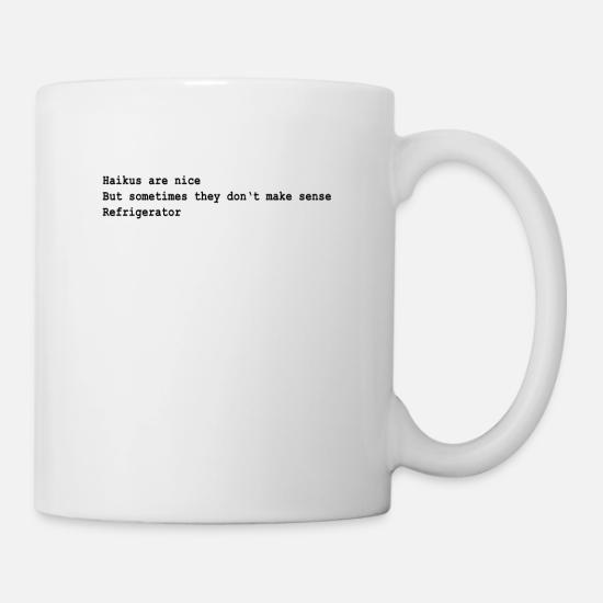 Funny Haiku Refrigerator Poem Parody Joke T-Shirt Mug