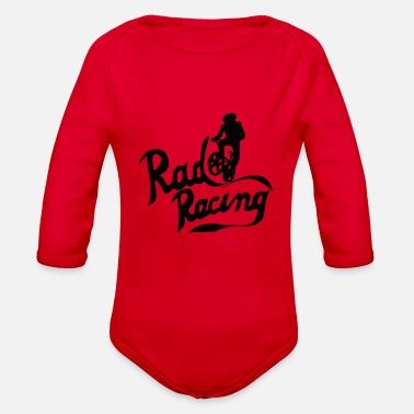 Racing Rad Racing - Organic Long-Sleeved Baby Bodysuit