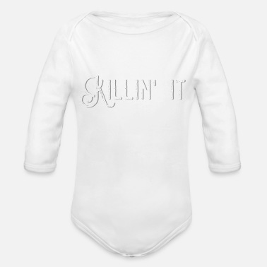 Killing Killing it - Organic Long-Sleeved Baby Bodysuit