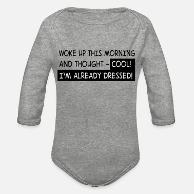 Hangover hangover - Organic Long-Sleeved Baby Bodysuit